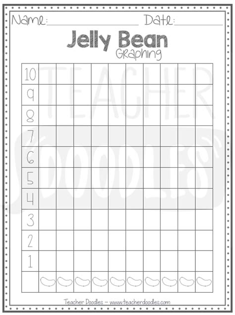 jelly bean graphing jelly beans graphing school age activities