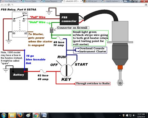 wire fuel shut  solenoid wiring diagram