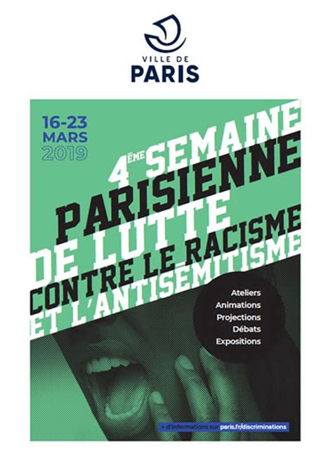une semaine de lutte contre le racisme et l antisémitisme paris fr