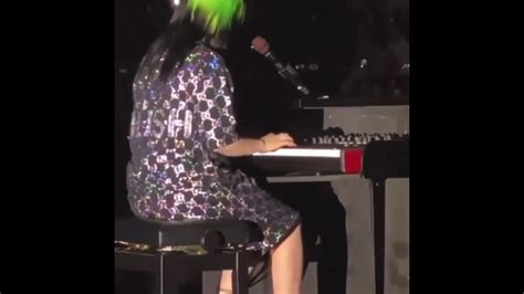 Billie Eilish Plays Piano Live Hard Hd Youtube