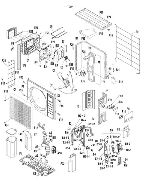 daikin air conditioning spare part  printed circuit assy