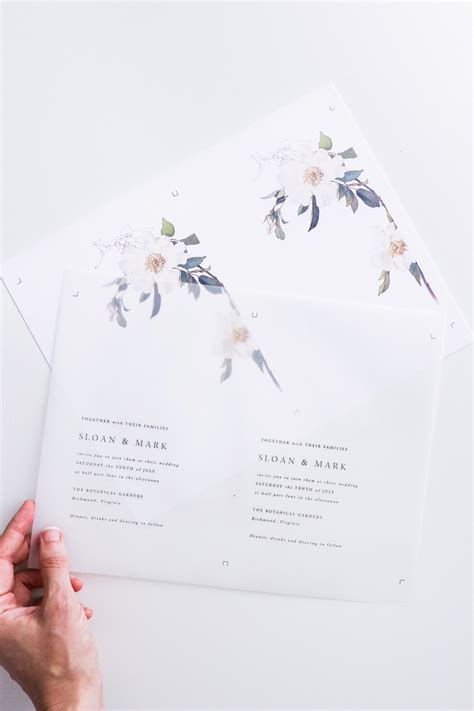 vellum wedding invitations v2 pipkin paper company