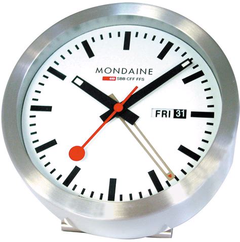 mondaine amcalsbb clocks clock mini clock
