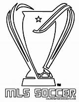Coloring Soccer Pages Mls Cup Sheets Fc Dallas Choose Board Chivas Sheet Kids sketch template
