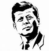 John Kennedy Drawing Sketch Stencil Cutting Paintingvalley Svg President Drawings Ouvrir Wayne sketch template