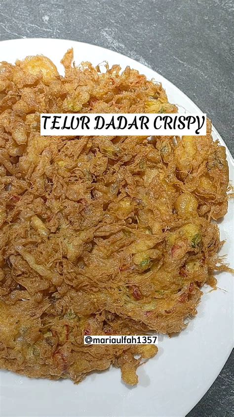 Resep Telur Dadar Crispy Dari Mariaulfah1357