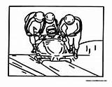 Bobsled Competition Team sketch template