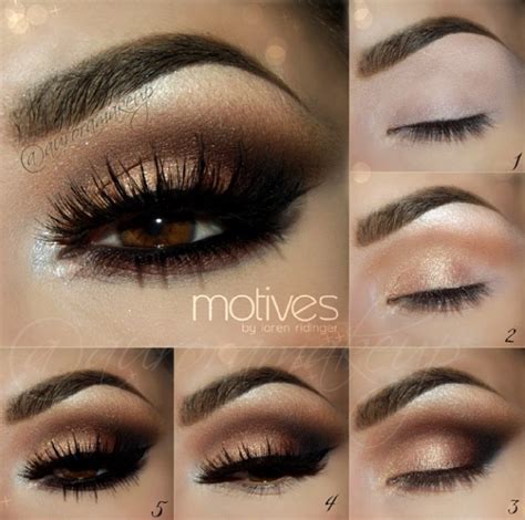 Makeup How To Make Bronze Glittery Smokey Eye Koees Answer