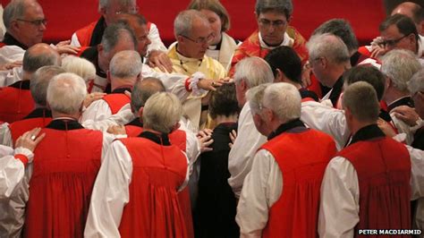 most senior woman bishop consecrated in canterbury service bbc news