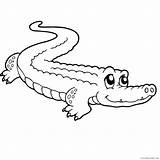Krokodil Alligator Ausmalbilder Crocodile Coloring4free Animal Krokodillen Ausmalbild Kleurplaten 1049 Leukvoorkids Seite Malvorlagen sketch template