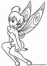 Coloring Pages Diycraftsfood Trulyhandpicked Tinkerbell sketch template