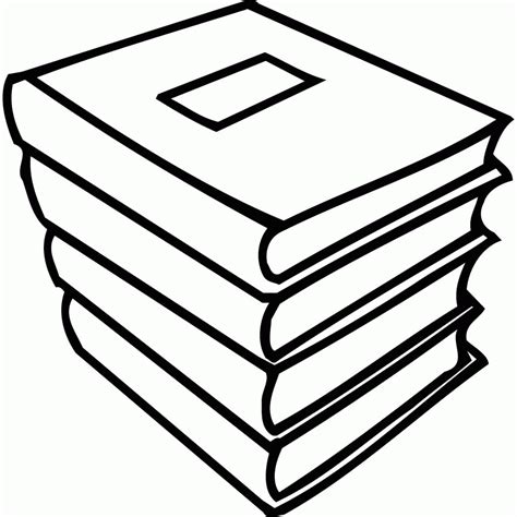books coloring pages clip art library