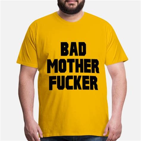 pulp fiction bad mother fucker men s premium t shirt spreadshirt