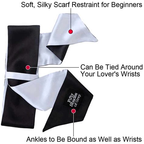 fifty shades of grey soft limits deluxe wrist tie