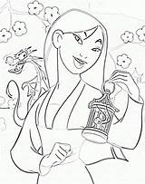 Mulan Coloring Pages Disney Para Colorear Princess Kids Dibujos Colouring Drawing Printables Logan Sheets Printable Drawings Friends Prints Popular Animation sketch template
