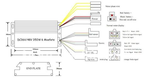electric bike controller wiring diagram  addition electric motor wire connectors additionally