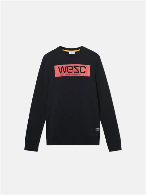 miles wesc logo sweatshirt wesc stylefav
