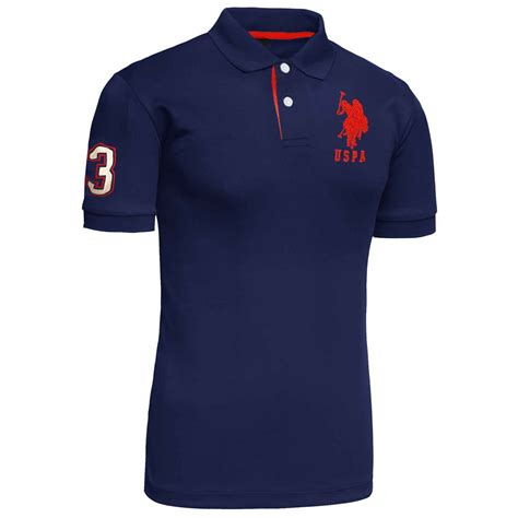 mens  polo assn  design tshirt top coloured  short sleeve cotton ebay