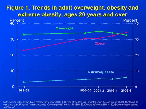 products health e stats overweight prevalence among adults 2005 2006