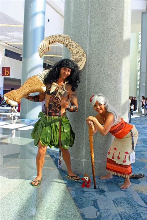 Maui And Moana S Grandmother — Moana Best Disney Cosplays At