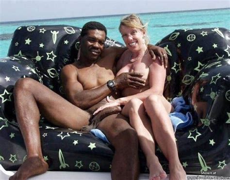 interracial wife jamaica beach