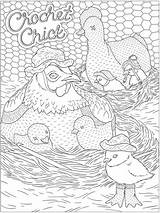 Coloring Pages Dover Animal Crochet Colouring Books Adult Publications Welcome Doverpublications sketch template