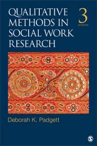 qualitative methods  social work research  edition rent