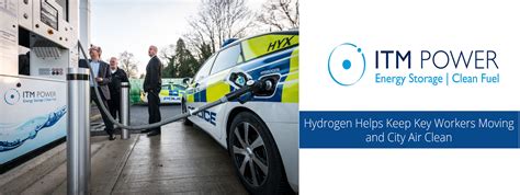 itm power hydrogen helps  key workers moving  city air clean fuelcellsworks