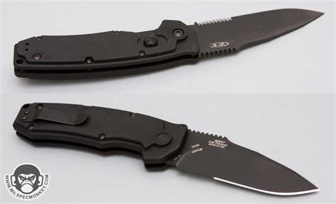 tolerance knives model st automatic folder knife