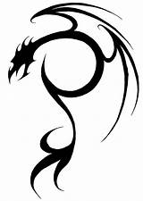 Dragon Tattoo Simple Tribal Facile Dessin Drawing Designs Tattoos Welsh Easy Clipart Trace Dragons Tatoo Deviantart Clip Wildcat Milo Stunning sketch template