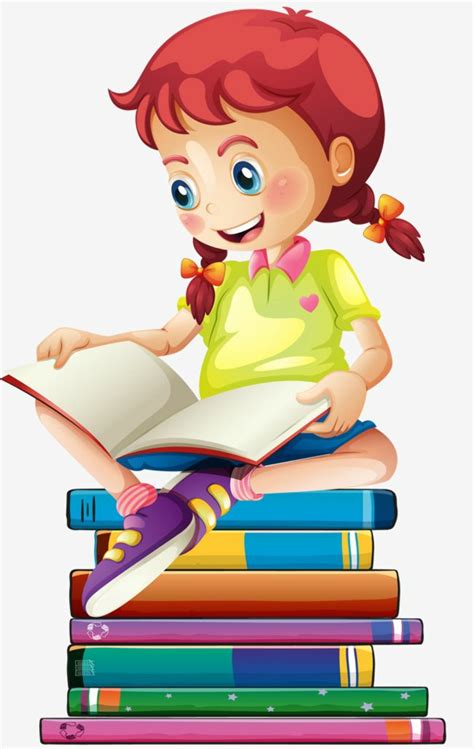 high quality reading clipart animated transparent png images