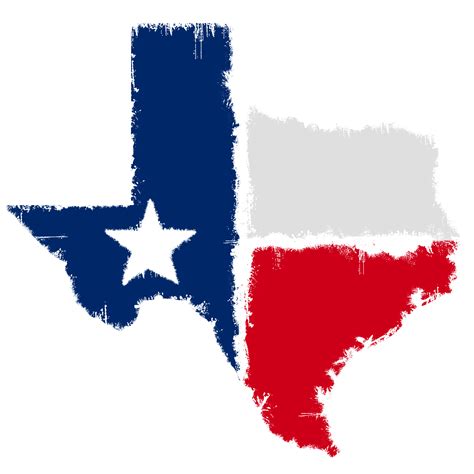 texas flag  shape  texas state powervacamerica