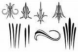 Pinstripe Clipart Vector Pinstriping Designs Lettering Cliparts Painted Nail Clipground Xcaliber Corp Supplies Vectorified sketch template