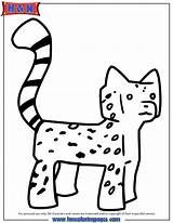 Coloring Ocelot Minecraft Cat Pages Designlooter Popular 17kb sketch template