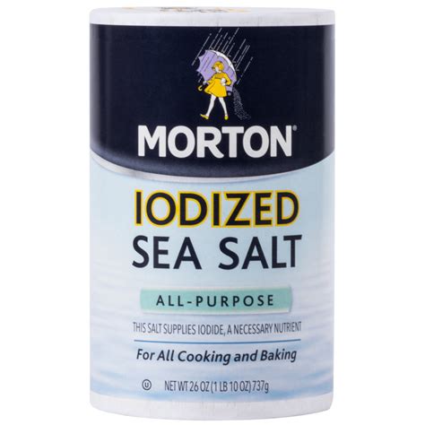 morton  oz  purpose iodized sea salt