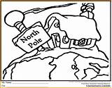 Pages Coloring North Pole Map America Mystical Color Getdrawings Getcolorings sketch template