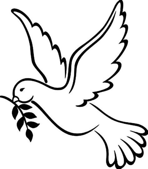 peace dove  printable