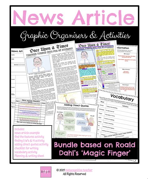 newspaper report writing teaching resources