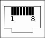 Rj45 Numbers Svg Clipart sketch template