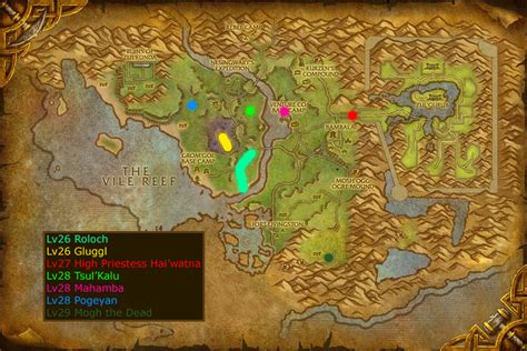 Warcraft Rares Northern Stranglethorn