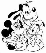 Mickey Mouse Coloring Pages Print sketch template