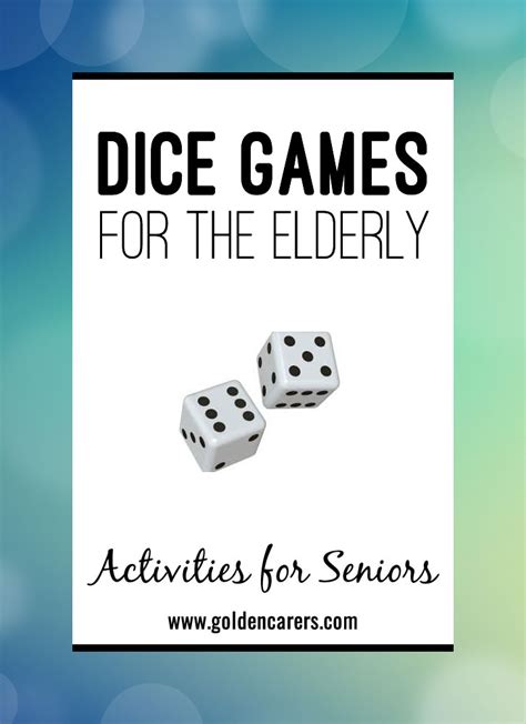 dice games   elderly
