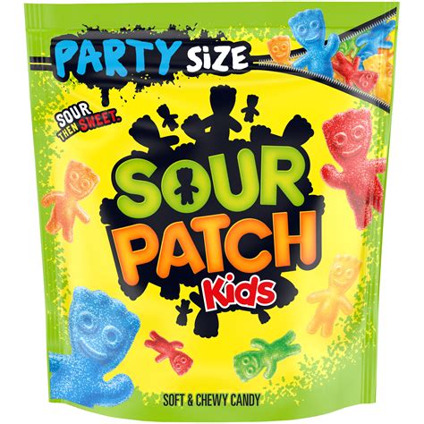 sour patch kids candy original flavor  party size bag  lb  oz