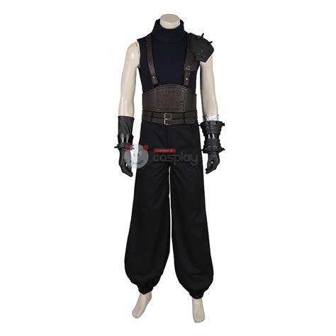 cloud strife costume final fantasy vii remake cosplay costume