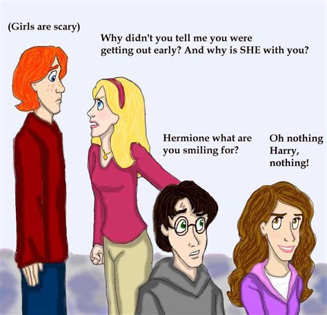 Why Hermione Is Smiling By Dkcissner On Deviantart