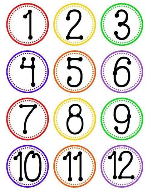 number labels template ten common myths  number labels template
