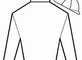 Jockey Silks Coloring Template sketch template