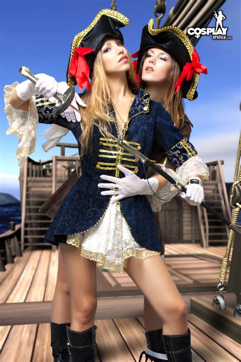 cosplayerotica pirates of lesbos nude cosplay