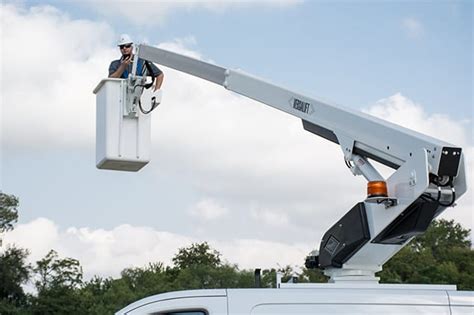 van mounted aerial lift powerful lightweight  performance