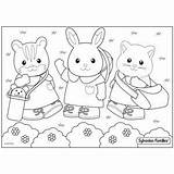 Sylvanian Families Colouring Family Coloring Pages Drawing Malvorlagen Ausmalbilder Distinctive Charming Adorable Range Characters Animal Homes Accessories Furniture Beautiful Choose sketch template